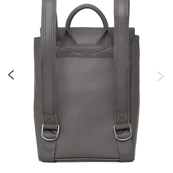 Matt & Nat NWT Fabi Mini Backpack In Shadow Gray - Picture 4 of 13